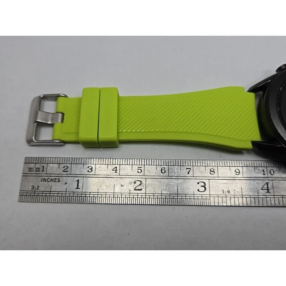 Samsung Galaxy Watch3 45mm LTE Mystic Black Smartwatch GPS Heart Rate Neon *READ